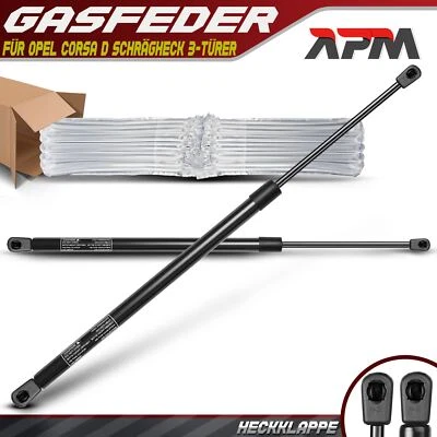 2x Gasfeder Heckklappe Kofferraumdämpfer für Opel Corsa D Schrägheck 3-Türer