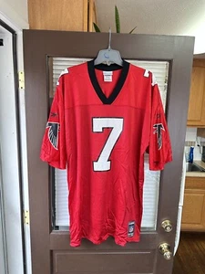 Authentic Michael Vick #7 Atlanta Falcons Vintage NFL Football Jersey Mike - Picture 1 of 5