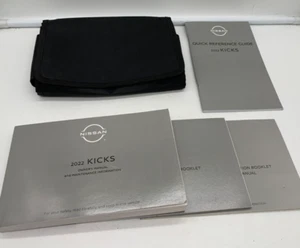 2022 Nissan Kicks Sedan Owners Manual Set with Case OEM A04B38018 - Picture 1 of 8