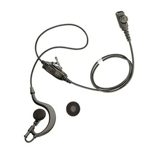 HYTERA PD705 PD782 PD785 PD982 Multi Pin G-Shape In-line PTT Mic Radio Earpiece - Picture 1 of 6