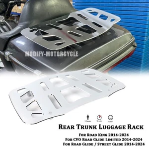 Rear Trunk Luggage Rack Top Mounting Support For Harely Road Glide 2014-2024 - Picture 1 of 7