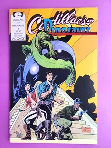 CADILLACS AND DINOSAURS #4 FINE/VF 1991 EPIC COMBINE SHIPPING BX2474 - Picture 1 of 2