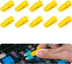 Kit de herramientas extractor de fusibles para automóvil de 10 piezas, mini herramientas de extracción de fusibles automotrices - Imagen 1 de 7