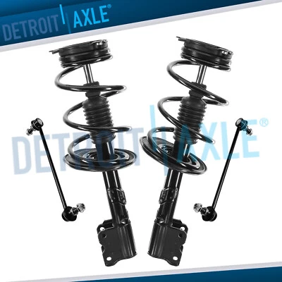Front Left Right Struts w/Coil Spring Sway Bars Kit for Nissan Murano Pathfinder - Image 1 of 4