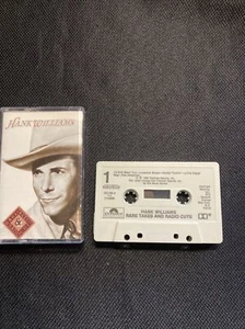 Hank Williams Rare Takes and Radio Cuts Cassette - Imagen 1 de 2