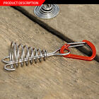 Stainless Steel Tent Accessories Board Peg Spiral For Outdoor Traveling CampiDB