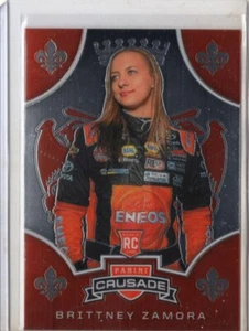 2020 Panini Chronicles Racing Nascar CRUSADE card BRITTNEY ZAMORA RC - Picture 1 of 2