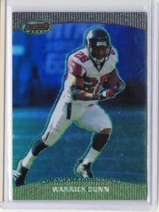 2004 Bowman's Best - Green #34 Warrick Dunn /499 ATLANTA FALCONS - Bild 1 von 2