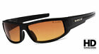 Neu HD Sport Nacht Fahren Sonnenbrille Hochauflsende Vision Wrap Brille UV400