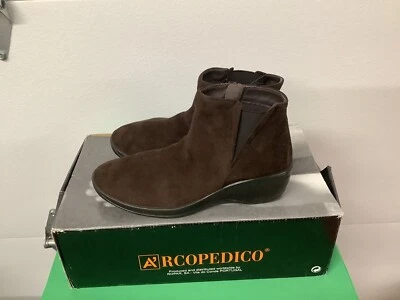 Arcopedico LUANA, Womens Ankle Boots, BROWN, US 5.5 To 6, EU 36 - Image 1 of 3