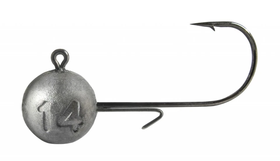 Jenzi Jigkopf Widerhaken Rundkopf Bleikopf Jighaken Jighead verschiedene Größen - Bild 1 von 1