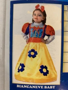 VENEZIANO Carnival Costumes Girls SNOW WHITE , age 6,7y. - Picture 1 of 3