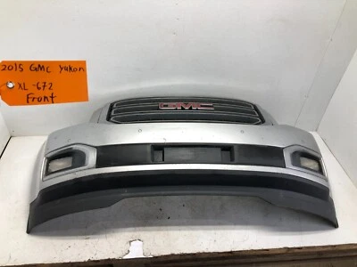 2015-2020 GMC YUKON XL FRONT BUMPER COVER W/ GRILLE & PDC SENSORS OEM #NOTES - Image 1 of 4