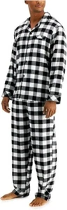 Nwt Family Pajamas Matching Men's Buffalo Check Pajama Set Size  Small  - Picture 1 of 4