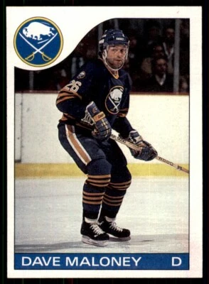 1985-86 Topps Dave Maloney Buffalo Sabres #89 - Image 1 of 2
