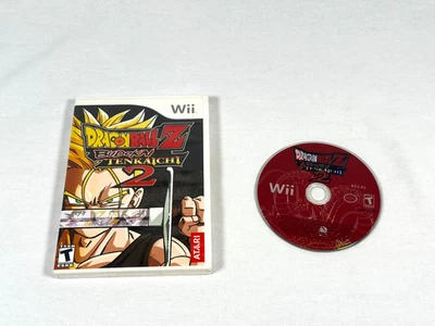 Dragon Ball Z Budokai Tenkaichi 2 Nintendo Wii Atari 2006 No Manual Tested Works - Image 1 of 4