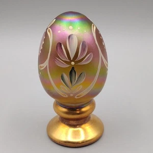 Fenton Podest Ei Autumn Gold Carnival Flower 469/2500 - Bild 1 von 8