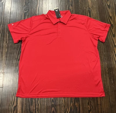 Antigua Polo Hombre 3XL Rojo Poliéster NUEVO Foto 1 de 4
