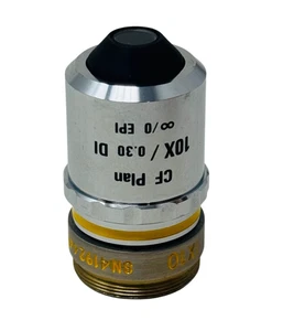 Nikon CF Plan 10x/.30 DI EPI Mikroskop Objektiv ∞/0 Mirau Interferometrie WD7.4 - Bild 1 von 9