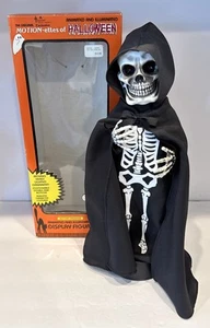 Telco Motion-ettes Halloween Skeleton Ghoul Animated Figure 1990 Tested Works - Picture 1 of 14