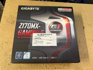 Gigabyte GA-Z170MX-Gaming 5 Intel Motherboard LGA1151 DDR4 USB Type-C USB 3 NEW - Afbeelding 1 van 7