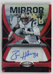 2021 Panini Certified #MS-DH Dont'a Hightower Mirror Signatures Red #/30 - Bild 1 von 2