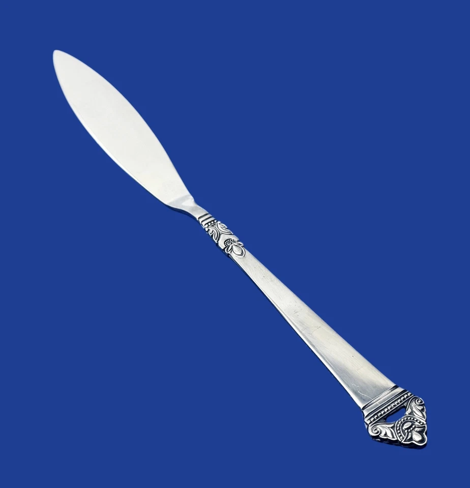 Cubiertos de acero inoxidable Oxford Hall PORTICO Japón -- Master Butter Knife 7 1/4" Foto 1 de 1