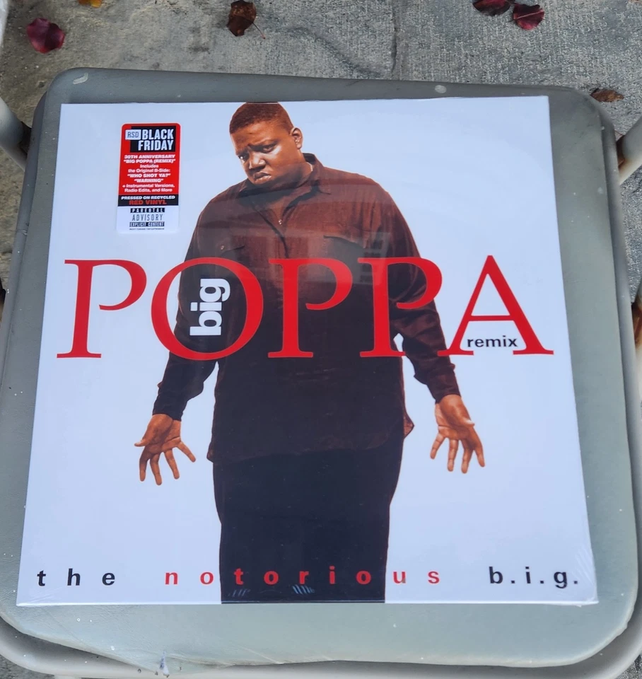 Notorious BIG Big Poppa Remix RSD Black Friday Vinyl 12 inch Record NEW Sealed - Image 1 of 1