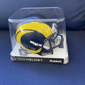 Casco Los Angeles Rams Riddell réplica mini velocidad 2025 rivalidad alternativa - Imagen 1 de 5
