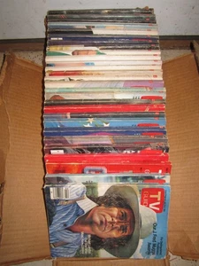 28 Vintage TV Guides ohne Etiketten ab April 1981 bis Januar 1982 Landon Video - Bild 1 von 6