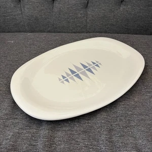 Impromptu Ben Seibel Iroquois Pyramids Diamonds 14" Platter MCM Made in USA - Picture 1 of 4