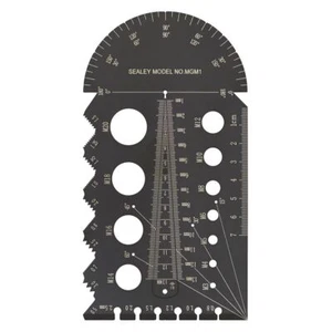 Sealey Multi-Gauge Metric Square, Wire, Bolt Screw, Pitches, Thickness - Picture 1 of 11