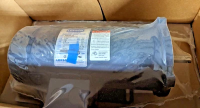 NEW LEESON 3/4 HP DC MOTOR /   098069.00 180 VOLT 1750 RPM USS56C FRAME - Image 1 of 2