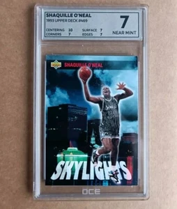 Shaquille O'Neal Skylights - Upper Deck 1993/94 - #469 - OCE 7 NEAR MINT not PSA - Picture 1 of 2