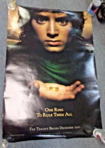 LORD OF THE RINGS ONE RING TO RULE THEM ALL 27X40 DOUBLE SIDED MOVIE POSTER - Picture 1 of 1
