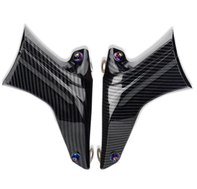 Per Suzuki GSXR/ GSX-R 2 Pezzi di Condotti di Raffreddamento Freni Carbon Look - Immagine 1 di 4