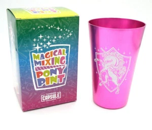 Magical Mixing Pony Pint Aluminum Cup Think Geek Capsule Exclusive UNICORN - Picture 1 of 1
