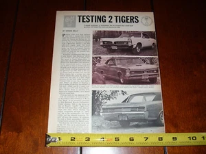 1967 PONTIAC GTO - AUTOMATIK vs. 4 GANG ORIGINALARTIKEL - Bild 1 von 3