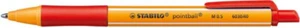 5x STABILO pointball Bolígrafo Presión 0,5mm Rojo 6030/40 Kuli Recargable - Imagen 1 de 2