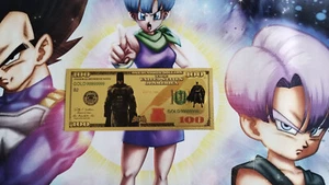 Batman DC Comics Ticket GOLD Banknote Gold Card Karte Ticket Goodies - Bild 1 von 1