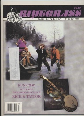 Bluegrass Unlimited Magazine Vol. 29 # 09 Mar. 1995 Run C&W Al Hawkes - Image 1 of 4