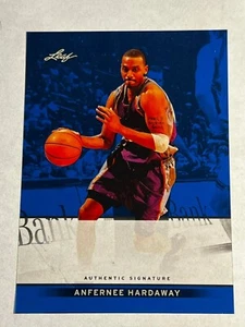2012 Leaf Metal Blue Holo PROOF MISSING AUTO & #/25 Anfernee Hardaway w/flaw - Picture 1 of 4