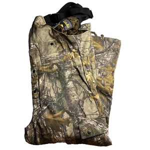 Cabelas Camo Men L Hunting Realtree Country Insulated Overall Bibs Bowhunter New - Picture 1 of 17