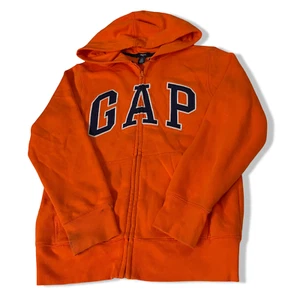 Vintage Orange GAP Kids made in Cambodia full zip hoodie for 12years in M|3826 - Picture 1 of 5