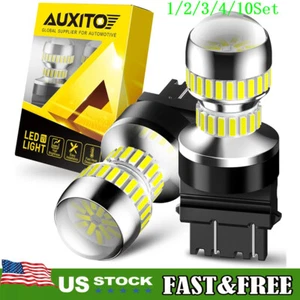 3157 3156 LED Reverse Backup Light Bulbs 2800LM Super Bright 6000K White 1~10Set - Picture 1 of 7