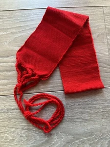 Roter mexikanischer Webgürtel / Faja - Bild 1 von 5