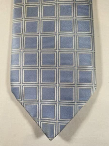Next silk tie - blue geometric  - Picture 1 of 5