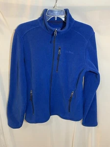 Herren Small REG Blue Polartech L.L. Bean Fleece Pulloverjacke mit Reißverschluss - Bild 1 von 9