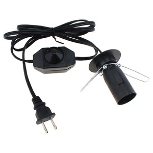 E12 110V Salt Lamp Cord Replacement with Dimmer Switch for Halogen Salt Light - Picture 1 of 12