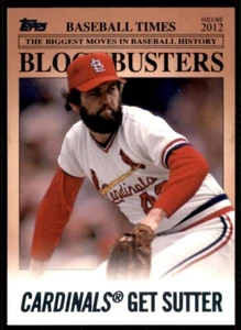 Aggiornamento Topps 2012 #BB-26 Bruce Sutter Blockbusters - Foto 1 di 2